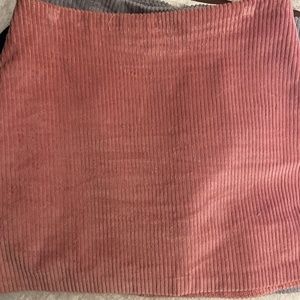 Wilfred Pink Corduroy Mini Skirt Size 10 - Never worn